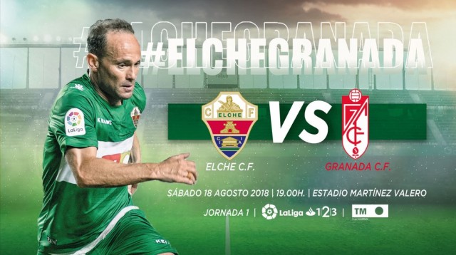 El Elche CF regresa a Segunda división con un duelo ante el Granada
