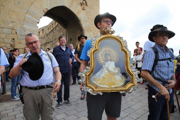 Morella, lista para la entrada de la Virgen de Vallivana en las fiestas del Sexenni 