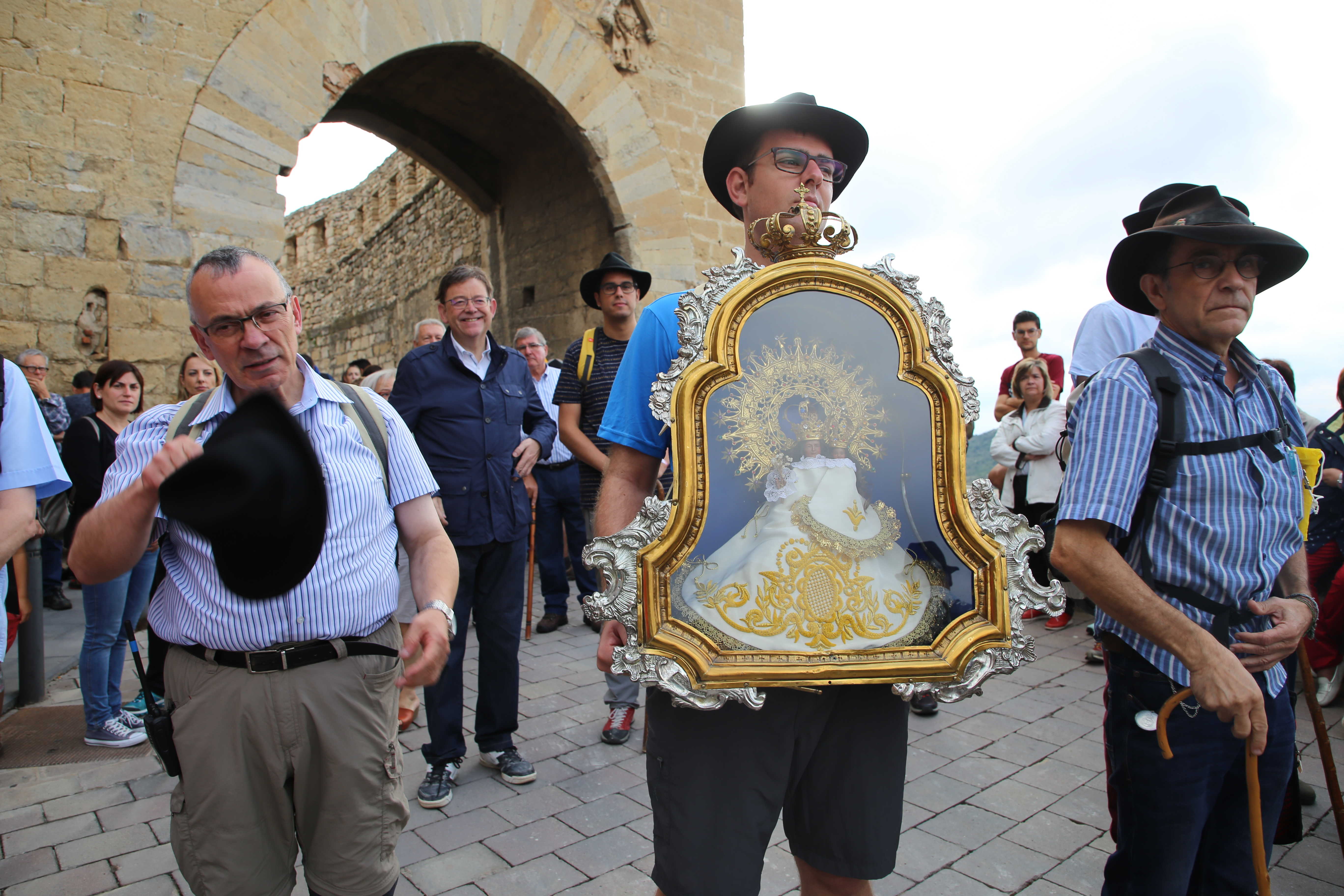 Morella, lista para la entrada de la Virgen de Vallivana en las fiestas del Sexenni 