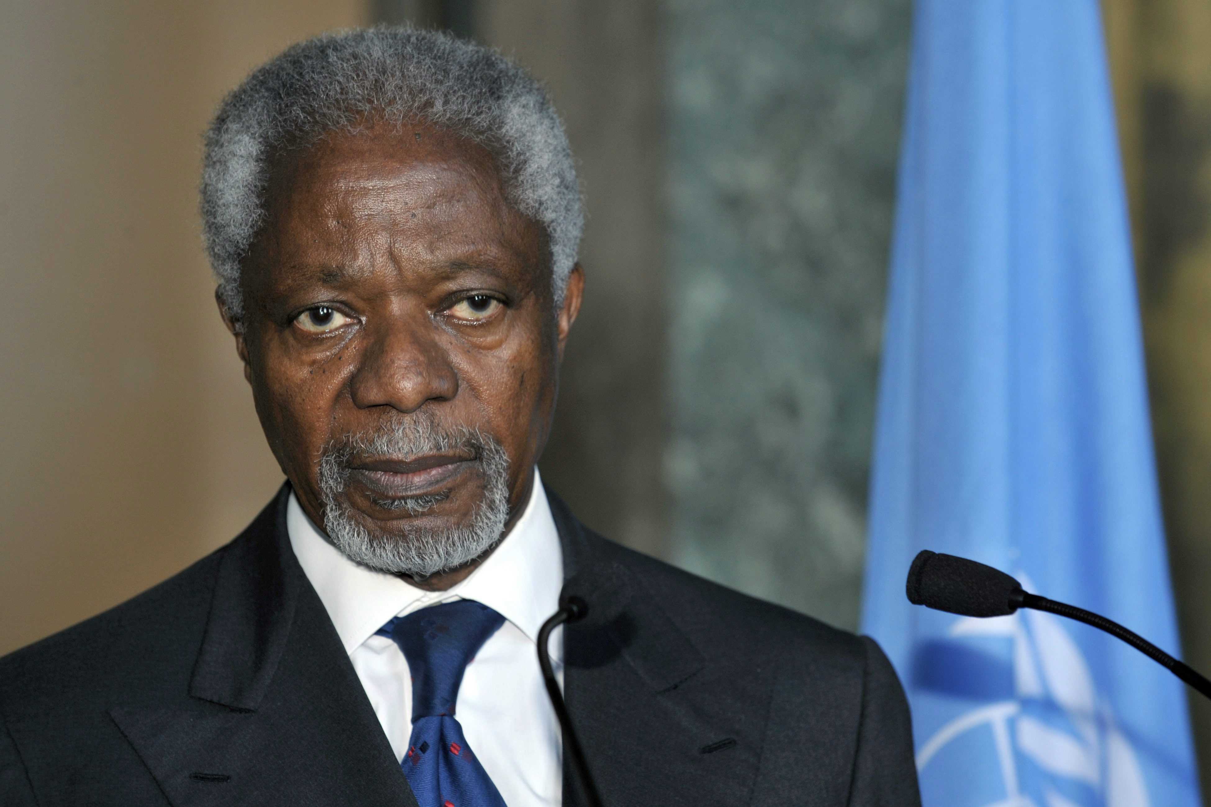 Muere el ex secretario general de la ONU y Nobel de la Paz Kofi Annan
