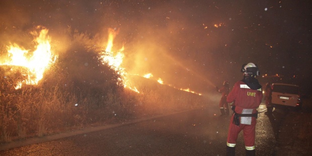 Dos detenidos por el incendio forestal de este sábado de la Sierra Calderona

