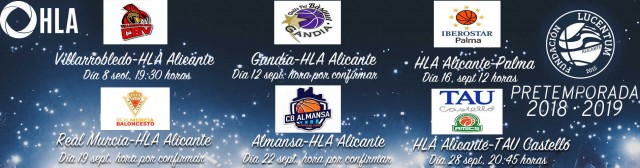 El HLA Alicante volverá a entrenar el día 27 y disputará seis amistosos


