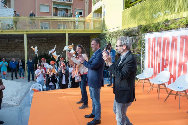 Mitin de Mónica Oltra en Alicante. Elecciones 26M. (fotos RAFA MOLINA)