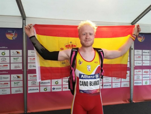 El alicantino Iván Cano, oro en el Europeo de Atletismo Paralímpico