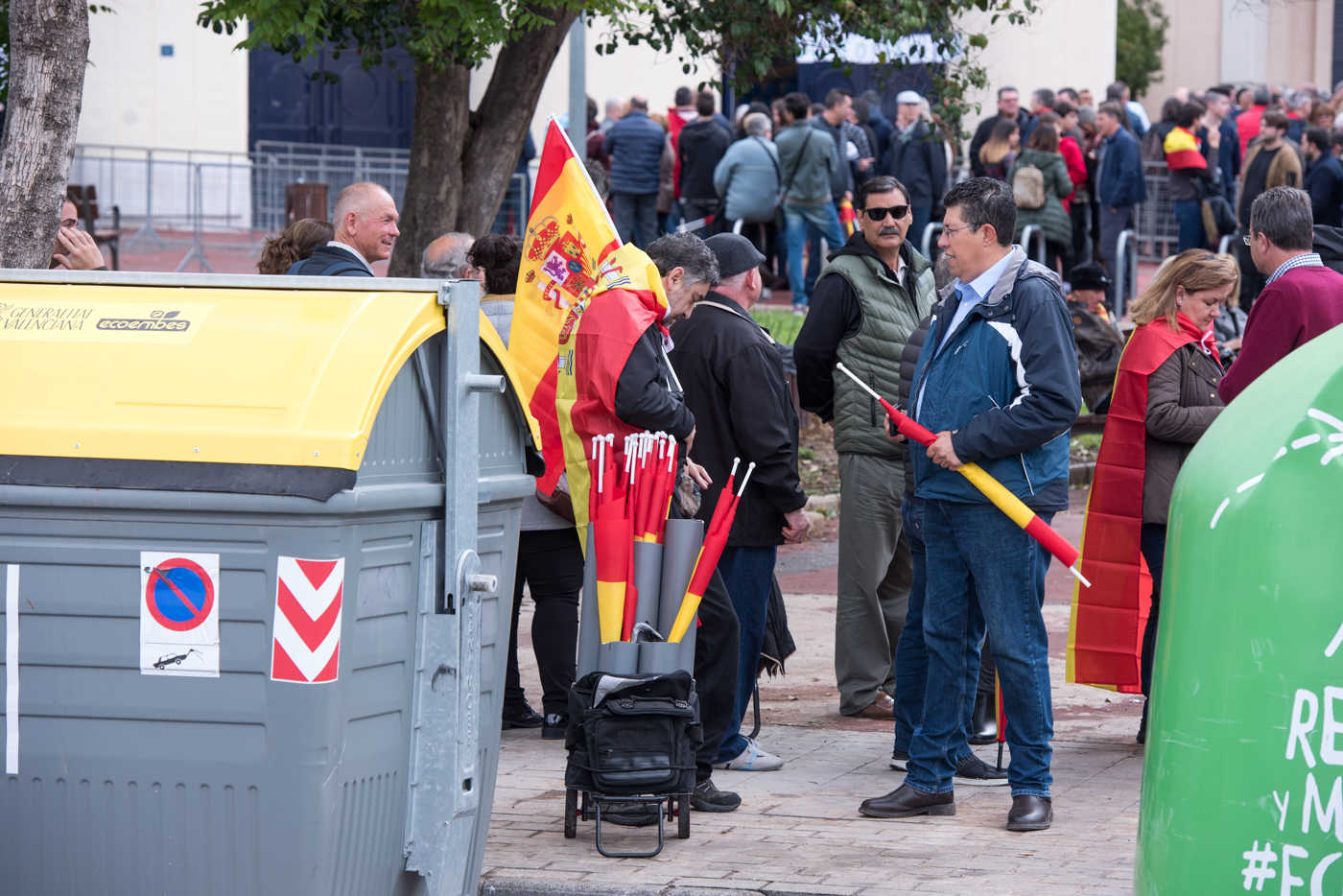 Mitin de Santiago Abascal en Alicante (Fotos: RAFA MOLINA)
