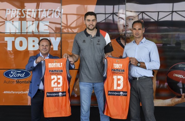 Mike Tobey: “Cuando apareció la oportunidad, no dudé en volver al Valencia Basket”