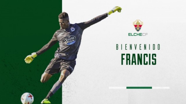 El Elche logra la cesión del portero nigeriano Francis Uzoho

