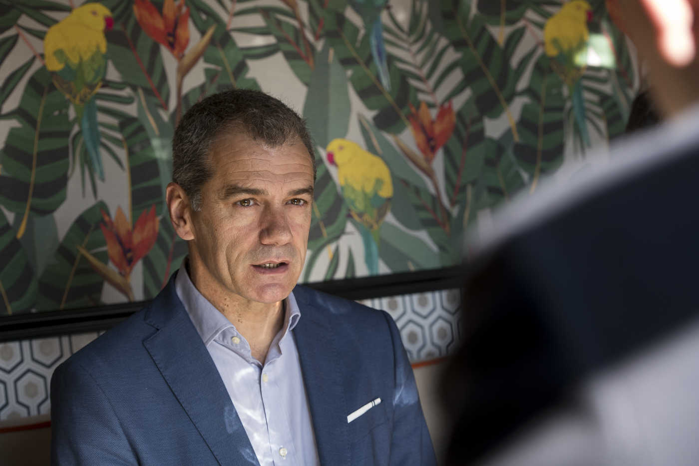 Almuerzo con el candidato de Cs a la Presidencia de la Generalitat, Toni Cantó (Fotos: KIKE TABERNER)
