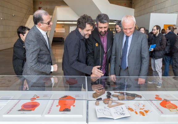 La obra gráfica de Ibán Ramón se exhibe en el IVAM por Fallas
