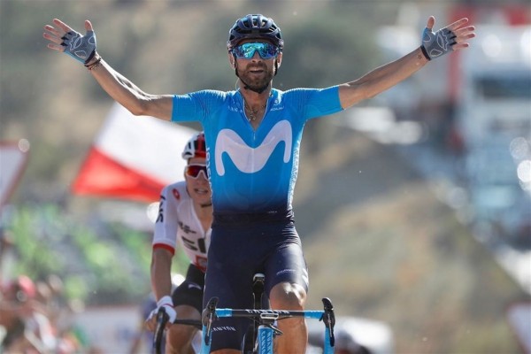 Valverde gana en Caminito del Rey mientras Kwiatkowski se pone líder