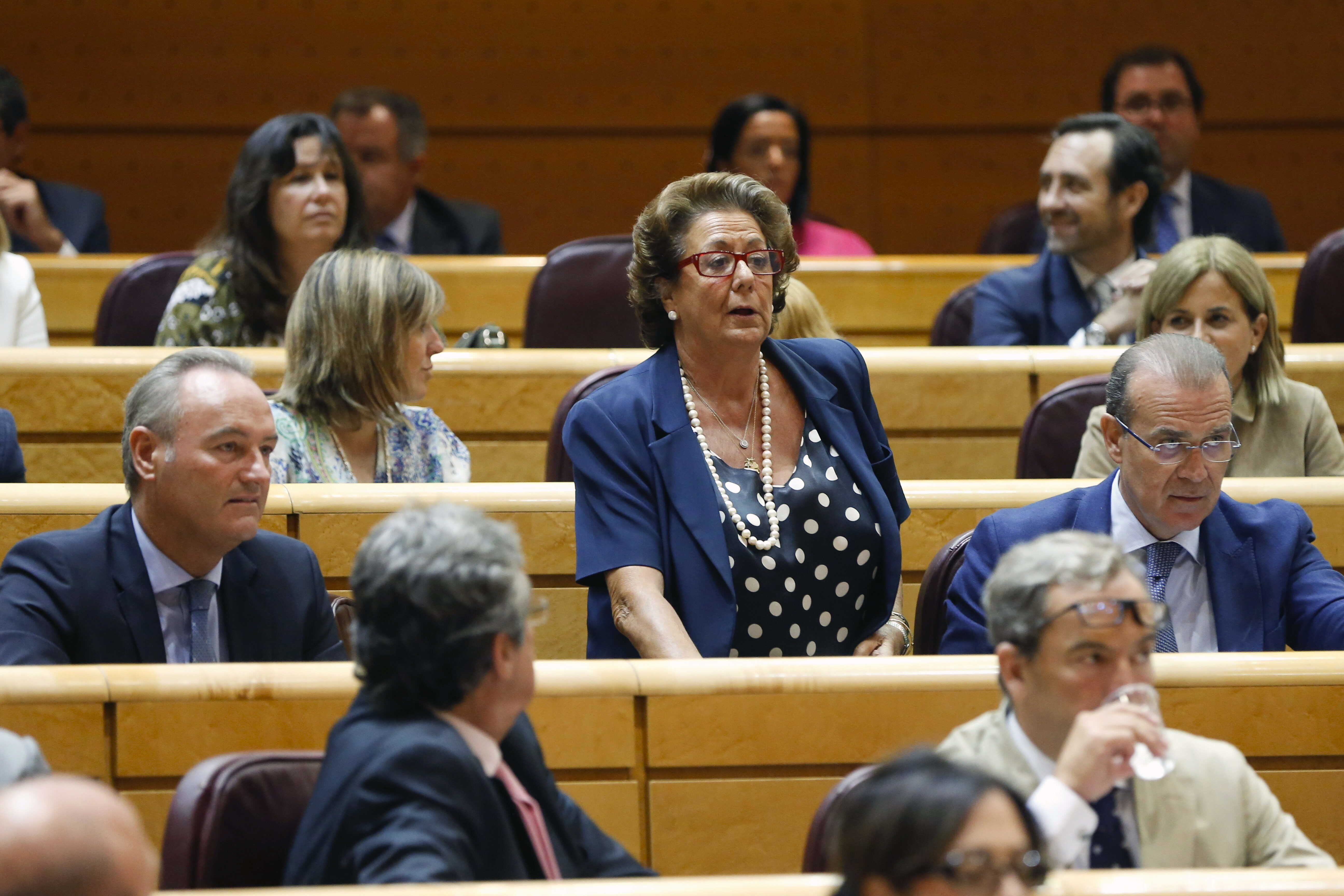 El Senado 'pierde' una pregunta de un juzgado sobre el aforamiento de Rita Barberá