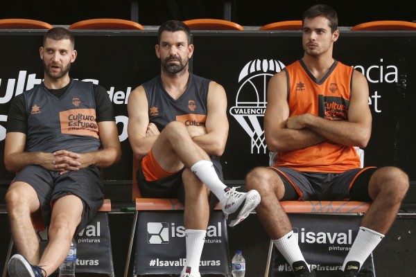 Alberto Abalde y Antoine Diot aún no han podido entrenar con el grupo