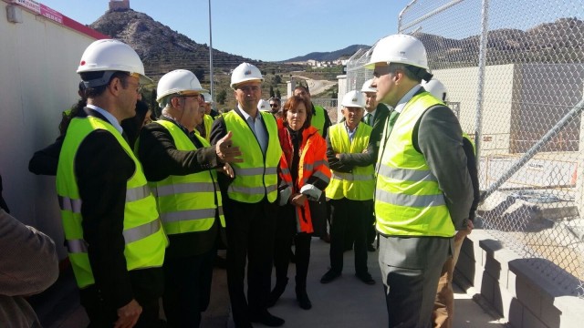 La subestación de Castalla se pone en marcha; en septiembre funcionará a pleno rendimiento