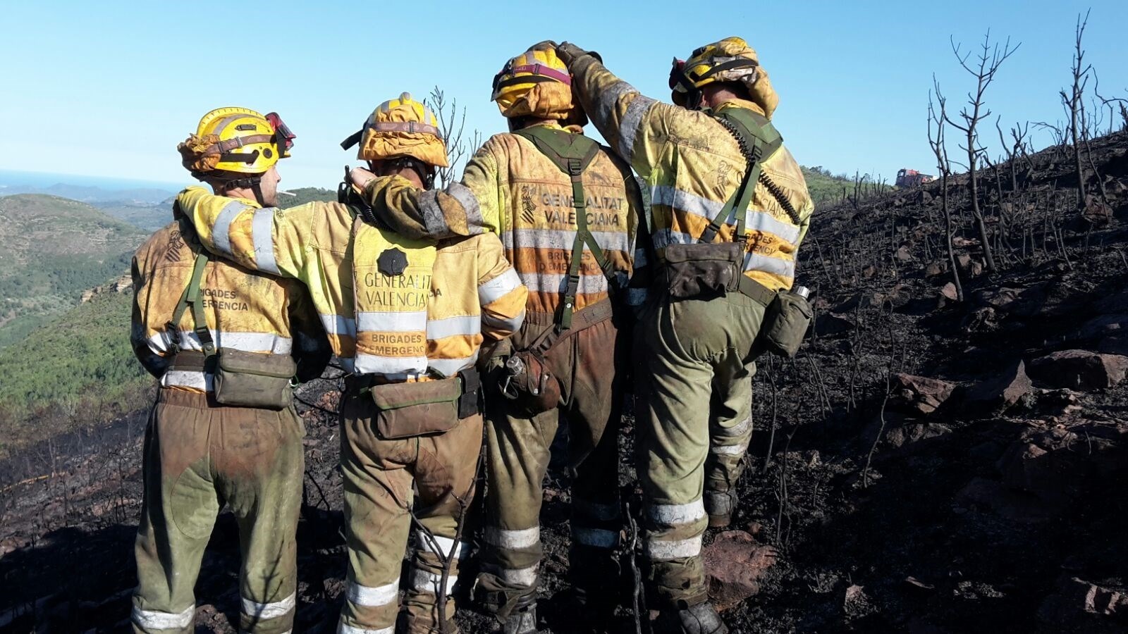 Mónica Oltra, partidaria de que los bomberos forestales pasen a una empresa 