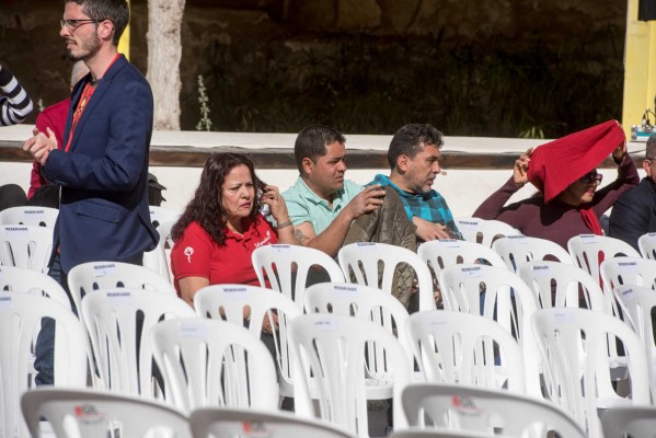 Presentación de Francesc Sanguino como candidato del PSOE en Alicante (Foto: RAFA MOLINA)