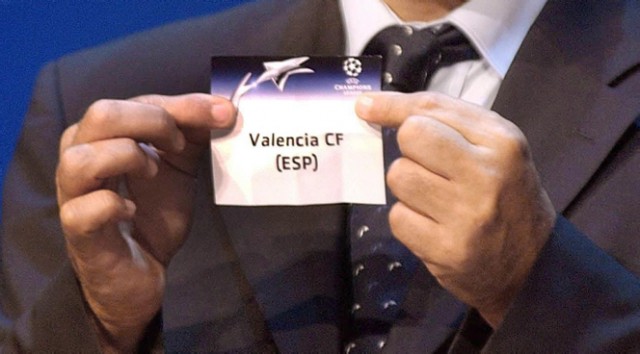El Valencia CF estará en el bombo 3