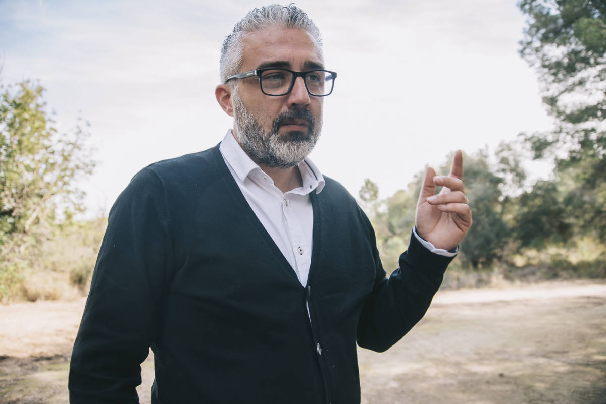 Juanma Ramón, portavoz de Compromís per Paterna. Foto: KIKE TABERNER - 