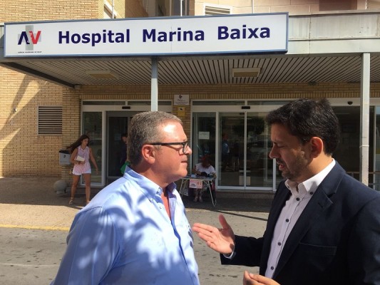 El PP pide a la Conselleria un plan para estabilidad del hospital la Vila Joiosa