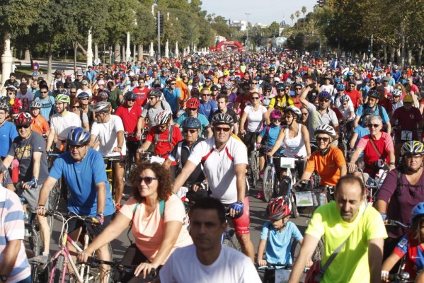 El Día de la Bicicleta espera a 15.000 personas el próximo día 16 en València