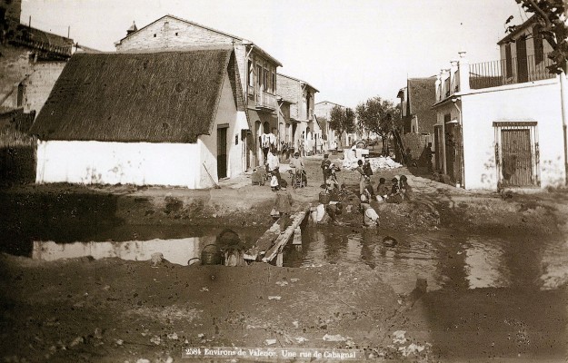 Qui vivia en el Canyamelar de la platja de València en 1796?
