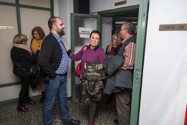 Francesc Sanguino, candidato a las primarias del PSPV de Alicante (fotos RAFA MOLINA)