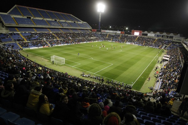 España-Estados Unidos de fútbol femenino en el estadio José Rico Pérez (Fotos: FITO GONZÁLEZ)