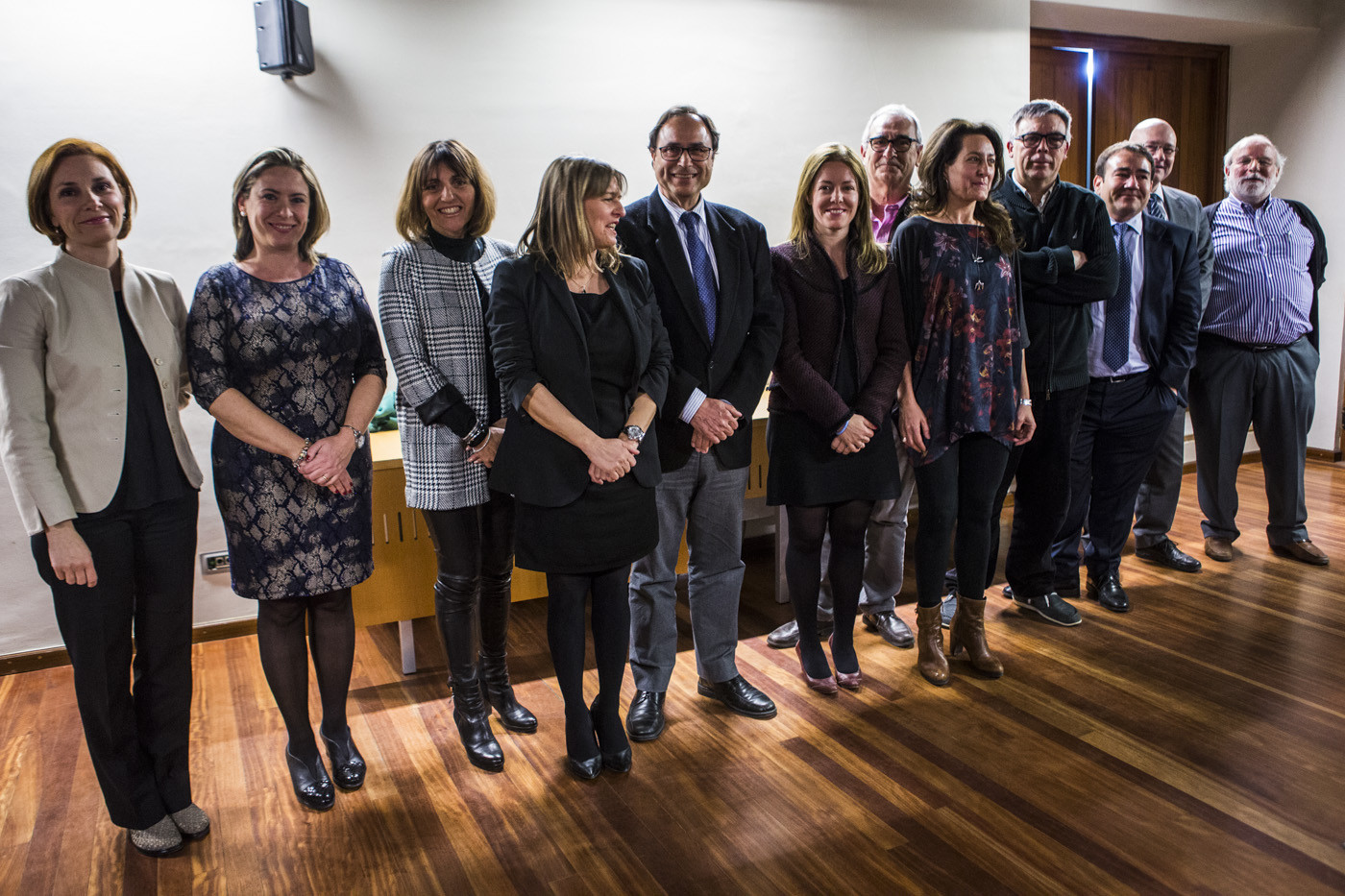El equipo de la Conselleria de Hacienda al completo. Foto: EVA MÁÑEZ - 