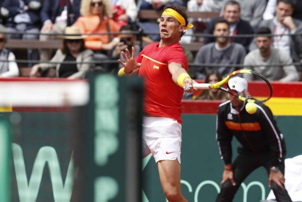 Nadal liderará a España en la semifinal de la Copa Davis contra Francia
