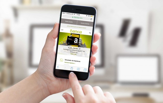 Bankia aumentó su base de clientes de canales digitales un 37% solo en el pasado mes de julio