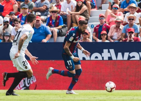 Morales, entre los mejores de LaLiga en la faceta ofensiva

