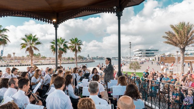 Las bandas de música vuelven a La Marina con un doble concierto cada domingo