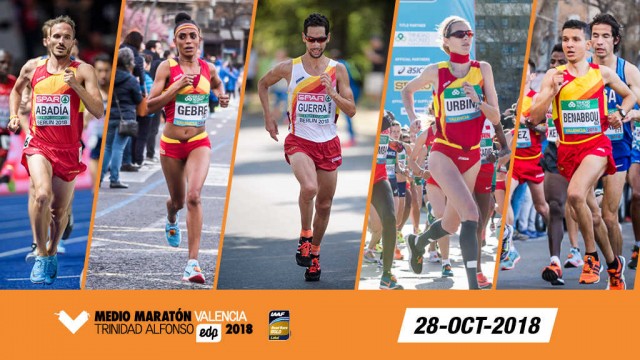 El Medio Maratón Valencia 2018 cita al mejor plantel nacional de su historia para estrenar recorrido
 