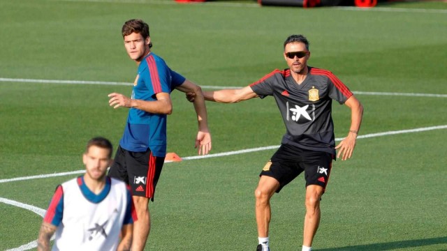 'La Roja' de Luis Enrique, a escena ante Inglaterra