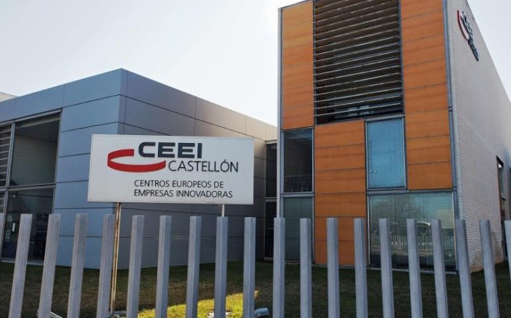 Aspecto exterior del Centro Europeo de Empresas Innovadoras (CEEI) de Castellón. - 