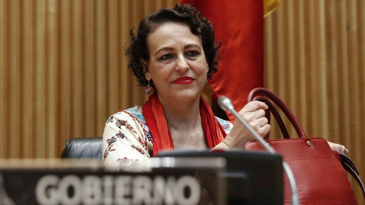 Magdalena Valerio, ministra de Treball. Foto: CHEMA MOYA/EFE - 