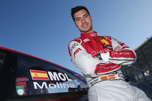 Miguel Molina (Audi) presenta el RS 5 DTM con el que competirá en 2016