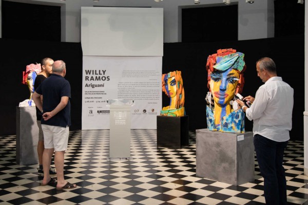 Exposición de Willy Ramos en Alicante (fotos PEPE OLIVARES)