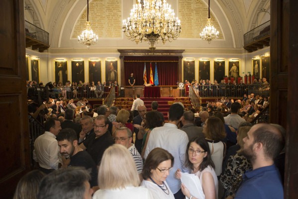 Toma de posesión de Juan Carlos Fulgencio como delegado del Gobierno en la CV (Fotos: ESTRELLA JOVER)
