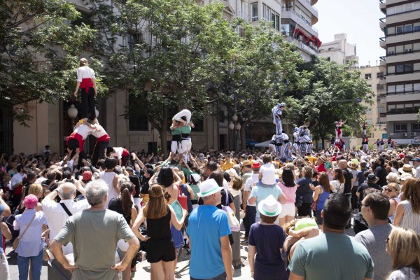'Trobada de muixerangues' en Alicante (Fotos: PEPE OLIVARES)