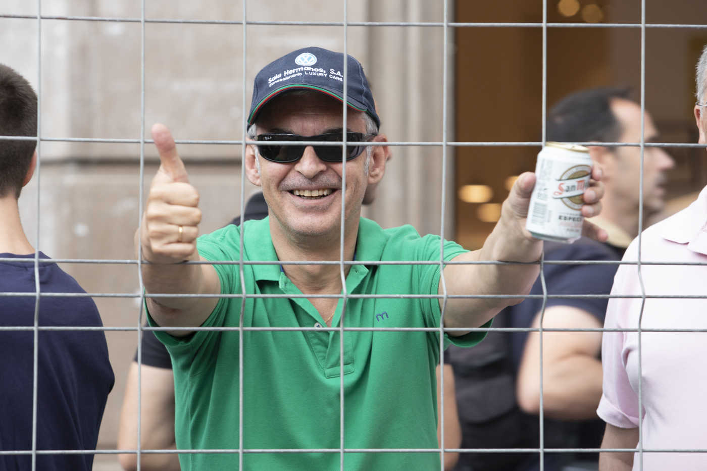 Primera mascletà de Fogueres 2018 (Fotos: PEPE OLIVARES)