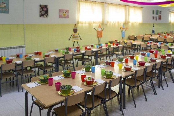 Las becas comedor 2018-2019 repartirán 1,6 millones de euros a 1.529 niños de la ciudad
