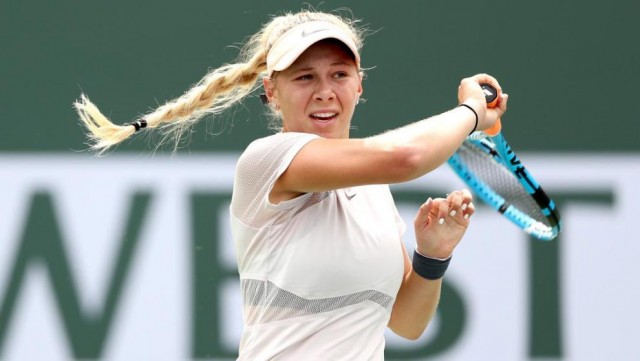 Anisimova vence en Hiroshima a la favorita Zhang y jugará la final con Hsieh