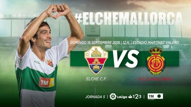 El Elche busca su primer triunfo ante un Mallorca lanzado

