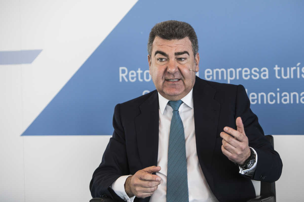 Carlos Bertomeu, presidente de Air Nostrum. Foto: EVA MÁÑEZ - 