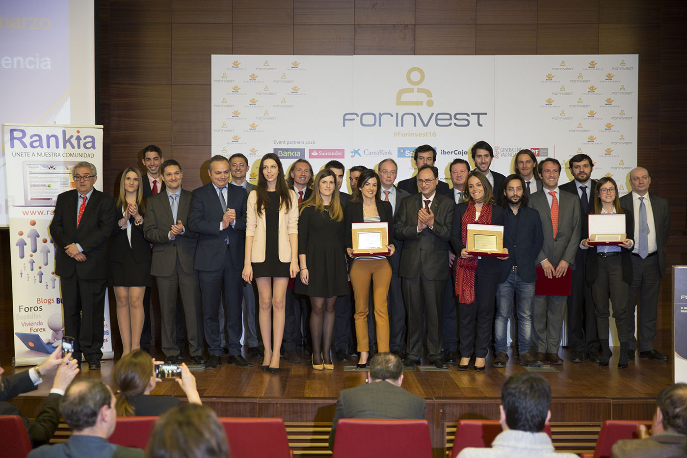 Rankia entrega sus primeros premios al sector financiero en Forinvest 2016