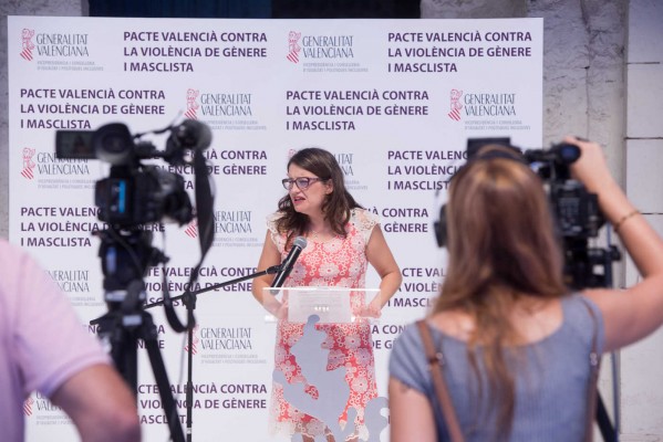 Oltra asegura que el 76% de las medidas del Pacto contra la Violencia de Género están en marcha