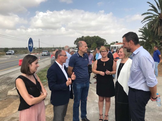 El desdoble de la carretera entre Elche y Santa Pola será una 'vía parque' y se invertirán 12 millones 