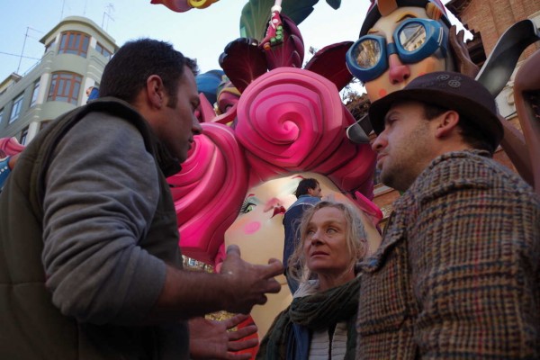 Las Fallas a través de los ojos de los artistas invitados del Burning Man
