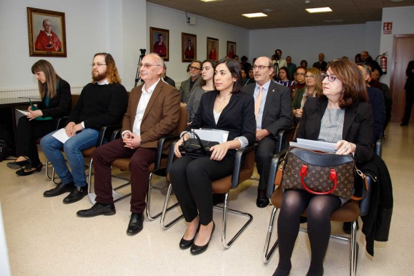 Francis Mojica, miembro de honor del Colegio de Biólogos de la Comunitat (fotos PEPE OLIVARES)