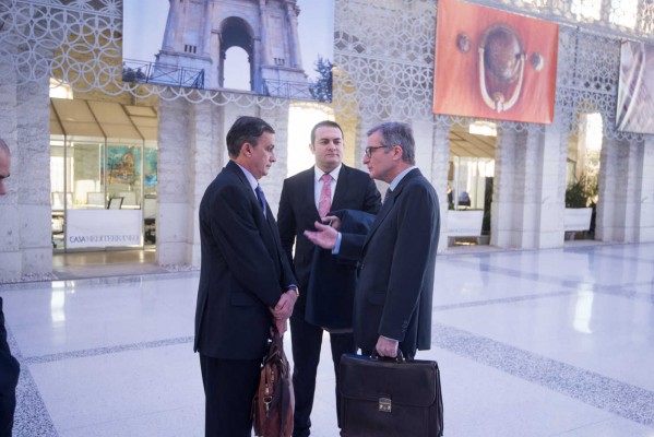 Foro empresarial con Argelia en Casa Mediterráneo (fotos RAFA MOLINA)